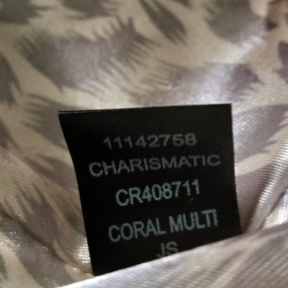 Guess Faux Croc Two Tone Pink Handbag & Guess Wallet Trifold GUC - Picture 13 of 16